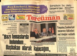 Tercüman Gazetesi 16 Nisan 1983 - Vehbi Koç Kurumlaşan Müesseseler Batmaz GZ67608 - 1