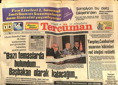 Tercüman Gazetesi 16 Nisan 1983 - Vehbi Koç Kurumlaşan Müesseseler Batmaz GZ67608 - 1