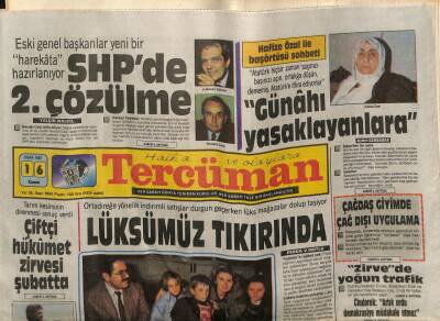 Tercüman Gazetesi 16 Ocak 1987 - Türkan Şoray 2 Yıllık Aradan Sonra Tekrar Sete Döndü GZ54342 - 1