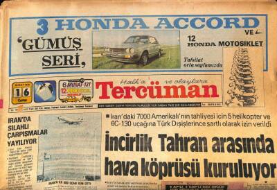 Tercüman Gazetesi 16 Şubat 1979 - Adanada Bir Kahve Tarandı 4 Kişi Öldü GZ85851 - 1
