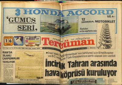Tercüman Gazetesi 16 Şubat 1979 - Doğum Günü Hediyesi GZ54827 - 1