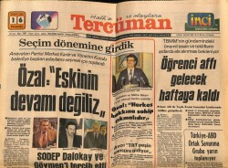Tercüman Gazetesi 16 Şubat 1984 - Öğrenci Affı Gelecek Haftaya Kaldı GZ69919 - 2