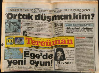 Tercüman Gazetesi 16 Şubat 1987 - Melike Zobu Kezban Benim Gerçek Kişiliğim GZ54247 - 1