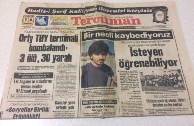 Tercüman Gazetesi 16 Temmuz 1983 - Bir Nesli Kaybediyoruz - GZ15240 - 2