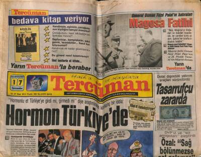 Tercüman Gazetesi 17 Ağustos 1988 - Sophia Loren Aynalarla Arasını Bozmadı GZ93526 - 1