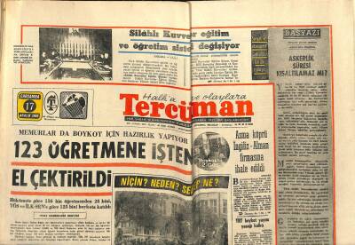 Tercüman Gazetesi 17 Aralık 1969 - Yılmaz Güneyi Hayranları Ankaraya 100 Km. Mesafede Kurban Keserek Karşıladı GZ118013 - 1