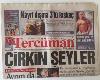 Tercüman Gazetesi 17 Aralık 2005 - Kayserideki Komandolar Açtıkları 513 Metrekarelik Bayrakla Guinnesse Aday GZ11570 - 2