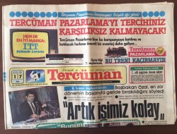 Tercüman Gazetesi 17 Eylül 1985- Ölüm Yıl Dönümünde Menderes GZ10365 - 1