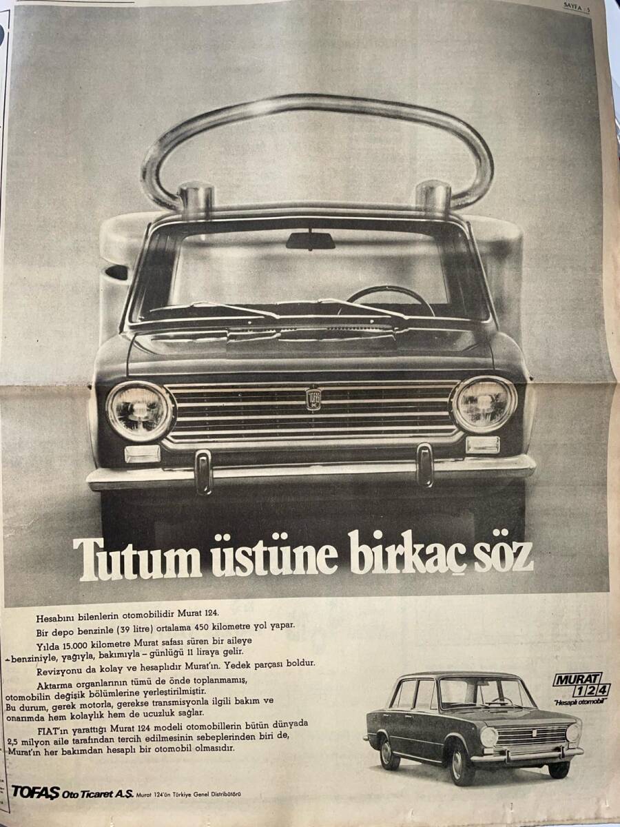 Tercüman Gazetesi 17 Haziran 1973 - Tutum Üstüne Birkaç Söz Murat 124 - Esnaf Başkanı Hükümet Başkanına Çiğköfte Yaptı GZ141168 - 2
