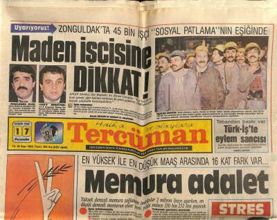 Tercüman Gazetesi 17 Kasım 1988 - Türkiye Güzeli Esra Sümer Kendisine Güveniyor GZ67157 - 1