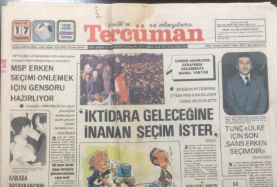 Tercüman Gazetesi 17 Mart 1977 - İktidara Geleceğine İnanan Seçim İster - GZ12776 - 2
