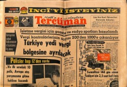 Tercüman Gazetesi 17 Mayıs 1971 - Burdur Yine Sabaha Kadar Sallandı 2 Kişi Daha Canverdi GZ65747 - 1