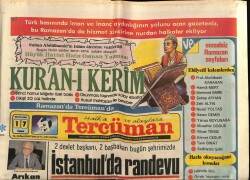 Tercüman Gazetesi 17 Mayıs 1985 - 2 Devlet Başkanı , 2 Başbakan Bugün Şehrimizde GZ65879 - 1