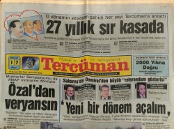 Tercüman Gazetesi 17 Mayıs 1987 - Gediz Uçağının Motoru Havada Patladı 102 Kişi Ölümden Döndü GZ67085 - 1