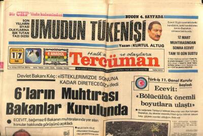 Tercüman Gazetesi 17 Nisan 1979 - Trabzon Emniyet Müdürü Yaylım Ateşe Tutuldu GZ87556 - 1
