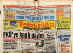 Tercüman Gazetesi 17 Nisan 1988 - FKÖye Kanlı Darbe GZ65482 - 2