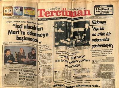 Tercüman Gazetesi 17 Şubat 1982 - İspanyada Hileli Zeytinyağı Yiyen 17.800 Kişinin Hayatından Ümit Kesildi GZ74744 - 1