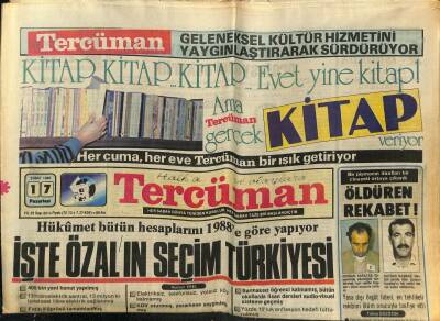 Tercüman Gazetesi 17 Şubat 1986 - Doğum Günü Hediyesi GZ54851 - 1