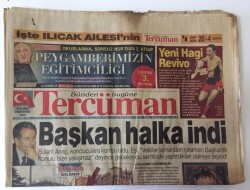 Tercüman Gazetesi 17 Şubat 2003 - Apoya Avrupalı Ziyaretçi GZ10735 - 2