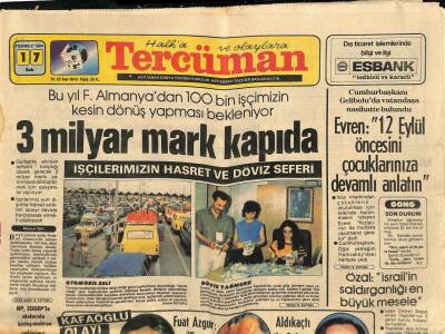 Tercüman Gazetesi 17 Temmuz 1984 - KGB Türk Şairi Ahmetovu Akıl Hastanesine Kapadı GZ90306 - 1