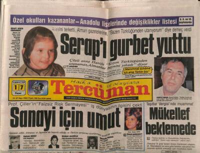 Tercüman Gazetesi 17 Temmuz 1988 - Yalan Haber Kanunu Çıkacak GZ61441 - 2
