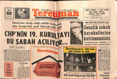 Tercüman Gazetesi 18 Ekim 1968 - Apollo-7nin Başarısı Amerikalıları Coşturdu GZ55294 - 1