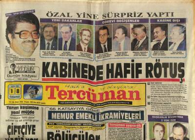 Tercüman Gazetesi 18 Ekim 1986 - İran Füzesi Bağdatta Evlerin Üzerinde Patladı GZ65035 - 2
