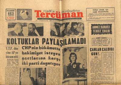 Tercüman Gazetesi 18 Haziran 1962 - Y.T.P. Dün Yine Apye Hücum Etti - Brezilya Dünya Futbol Şampiyonu Oldu GZ118831 - 1