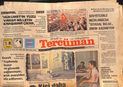 Tercüman Gazetesi 18 Haziran 1978 - Demirel; Hükümetin Yüzü Varsa Milletin Karşısına Çıksın - Kennedy Ailesi Arlington Mezarlığına Buluştu GZ133197 - 1