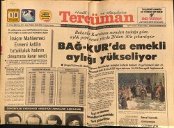 Tercüman Gazetesi 18 Haziran 1981 - Cihat Bilgehanın Cenaze Törenine Binlerce Balıkesirli Katıldı GZ69907 - 1
