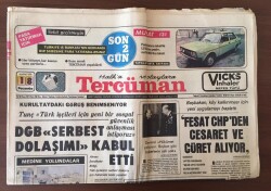 Tercüman Gazetesi 18 Kasım 1976 - Türk -Yunan Çatışması Natonun Felaketi Olur GZ10396 - 1