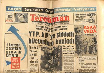 Tercüman Gazetesi 18 Mart 1963 - İmralıdaki Mezarlar Ne zaman Ziyaret Edilecek GZ54062 - 1