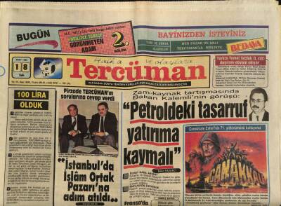 Tercüman Gazetesi 18 Mart 1986 - Her Yıl 10 Bin Lise Mezununa İş Bulunacak GZ74604 - 1
