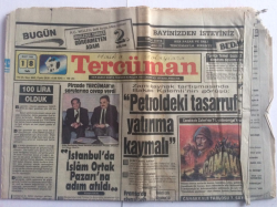 Tercüman Gazetesi 18 Mart 1986 - Semra Ve Yurgut Özal,Nükhet Duru İle Birlikte Şarkı Söylediler - GZ15134 - 2