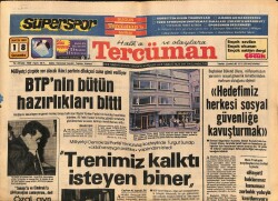 Tercüman Gazetesi 18 Mayıs 1983 - BTPnin Bütün Hazırlıkları Bitti GZ70104 - 1