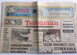 Tercüman Gazetesi 18 Nisan 1977 - ErbakanManevi Ordu Hücuma Başlamıştır - GZ15065 - 2