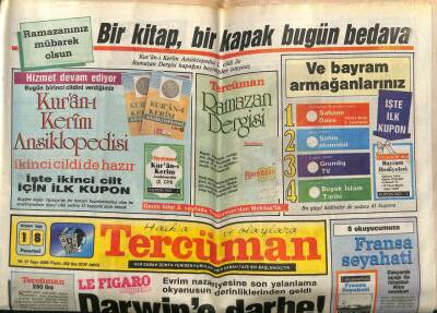 Tercüman Gazetesi 18 Nisan 1988 - Darwine Darbe GZ65483 - 1