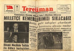 Tercüman Gazetesi 18 Ocak 1961 - Dünkü Mecliste Yetkin İle Güley Tartıştılar GZ65469 - 2