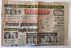 Tercüman Gazetesi 18 Ocak 1974 - Türk İşçileri Büyük Bir Lideri Kaybetti Seyfi Demirsoy Ankarada Toprağa Veriliyor GZ11167 - 2