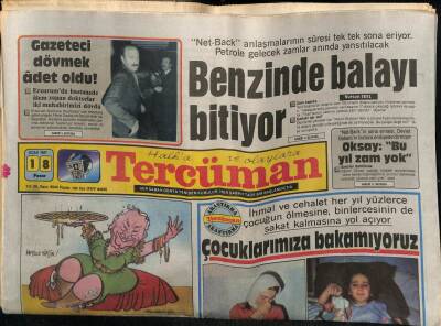 Tercüman Gazetesi 18 Ocak 1987 - Emel Sayın TRT İle Barıştı GZ54341 - 1