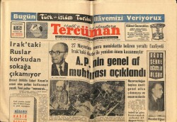 Tercüman Gazetesi 18 Şubat 1963 - A.P.nin Genel Af Muhtırası Açıklandı GZ65859 - 1