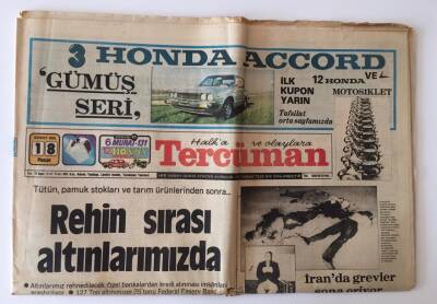 Tercüman Gazetesi 18 Şubat 1979 - Sezen Aksu Bugün Hem Türk Hemde Fransız Televizyonunda Görülecek GZ10886 - 2