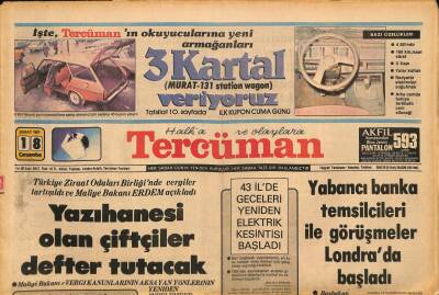 Tercüman Gazetesi 18 Şubat 1981 - Trabzon , Yeni Bir Rekora Koşuyor - Selam Meloşun Galsında Ünlüler Bir Araya Geldi * Zeki Müren-Türkan Şoray GZ126015 - 1