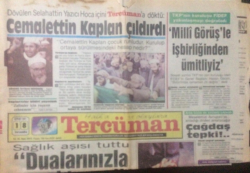Tercüman Gazetesi 18 Şubat 1987 - Özaldan Saklanan Sıkandal - GZ15023 - 2
