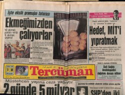 Tercüman Gazetesi 18 Şubat 1988 - Atinada Davos Kavgası GZ64575 - 1