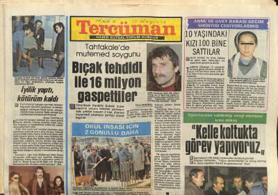 Tercüman Gazetesi 19 Aralık 1985 - İbrahim Tatlıses Yine Adliyelik Oldu GZ103386 - 2