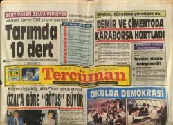 Tercüman Gazetesi 19 Ekim 1986 - Milli Mücadeleden Sonra İlk Muhalefet GZ65036 - 2