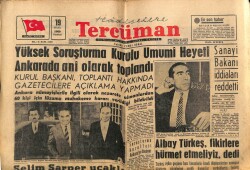 Tercüman Gazetesi 19 Eylül 1960 - Albay Türkeş , Fikirlere Hürmet Etmeliyiz, dedi GZ67530 - 2