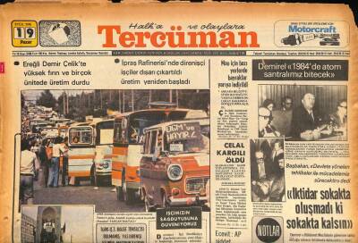 Tercüman Gazetesi 19 Eylül 1976 - Ereğli Demir-Çelikte Yüksek Fırın Ve Birçok Ünitede Üretim Durdu GZ87105 - 1