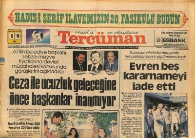 Tercüman Gazetesi 19 Haziran 1984 - Sovyet Tarım Profesörleri Çukurovaya Hayran Kaldı GZ79409 - 1